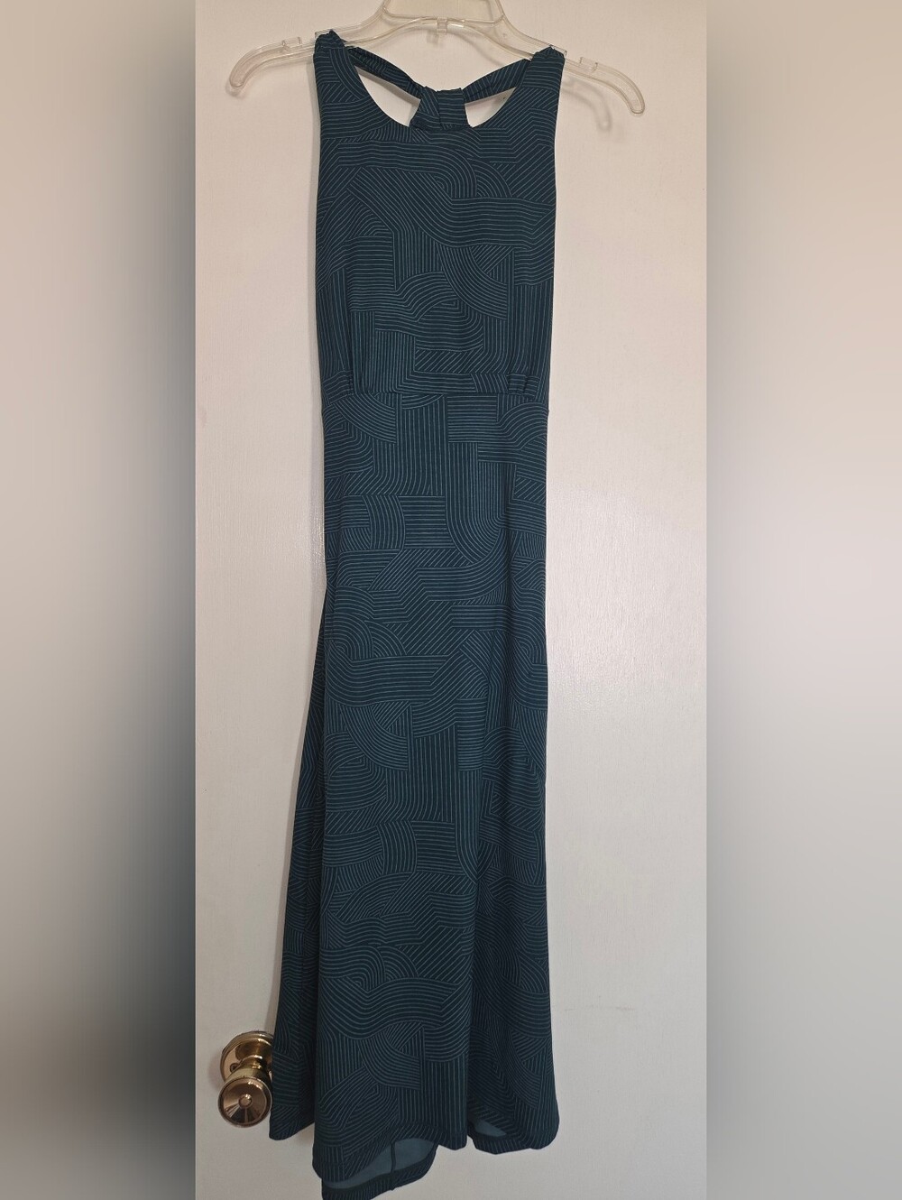 Prana Teal Jewel Lake Summer Dress